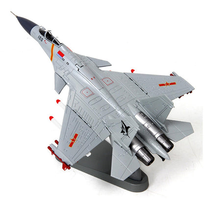 1:100 J-15 Fighter Attack Metal Diecast Airplane Model Collection Gift