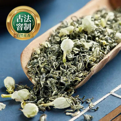 Premium Jasmine Snow Flower Tea Jasmine Flower Tea Canned 250g