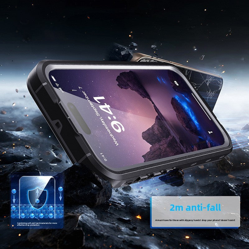 For iPhone 17 ProMax Magnetic Phone Case, Waterproof Shockproof Protective Cover