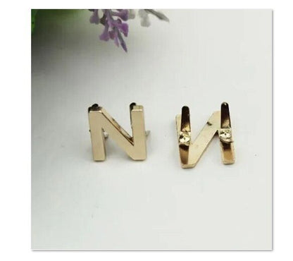 English Letters Rivets 5Pcs Metal DIY Claw Studs Bags Clothes Hats Leather Decor