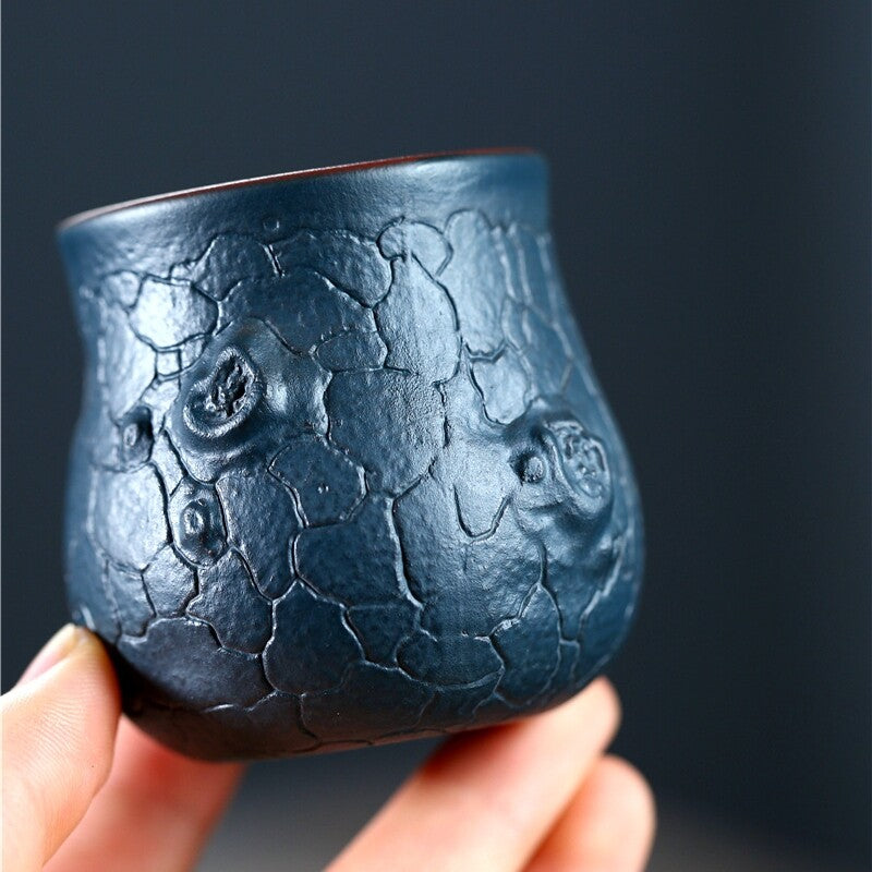 Real Yixing Zisha Clay Tea Cup Handmade Master Kungfu Tea Cup 110ml On Sales New