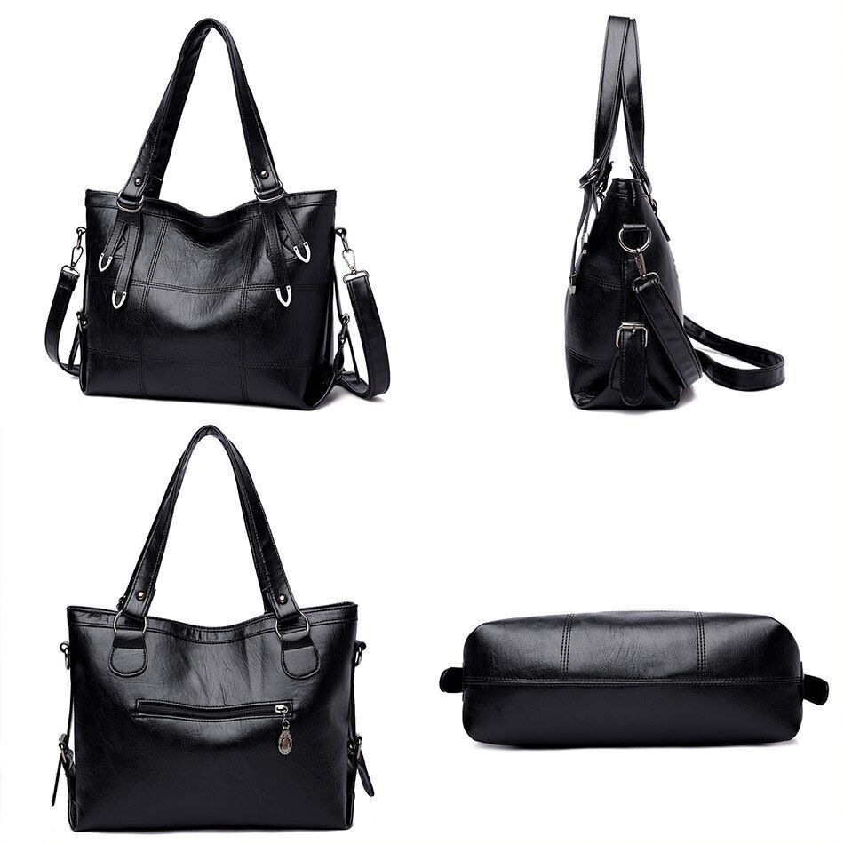 Women Vintage Handbag Purse Large Shoulder Messenger Bag Luxury Crossbody Pouch