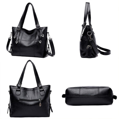 Women Vintage Handbag Purse Large Shoulder Messenger Bag Luxury Crossbody Pouch