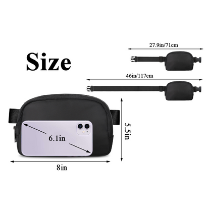 Fanny Packs for Women Belt Bag Waterproof Crossbody Sling Bag Waist Pack Sport