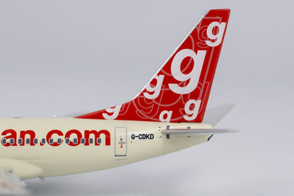 1:400 NG Model Flyglobespan BOEING 737-600 Passenger Airplane Diecast Model