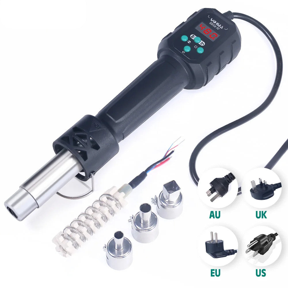 Micro Hot Air Gun C/F Temp Adjusted 8858IV 700W Soldering Rework Welding Station