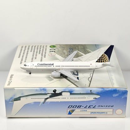1:400 Aeroclassics Continental Airlines B737-800 Passenger Plane Diecast Model