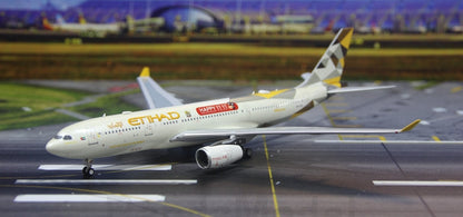 for PandaModel for Etihad Airways for Airbus A330-200 A6-EYH 1/400 plane Model
