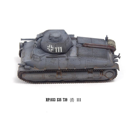 S-Model 1/72 S35 Soma Tank 22nd Armored Division 204th Armored Regiment RP1033