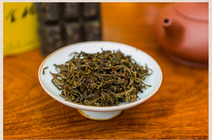 Jun Shan Gold Brick Yueyang Junshan Pressed Yellow Tea Maojian Tea Box 45g