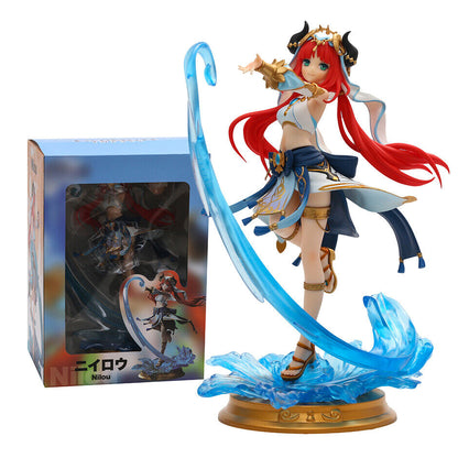 Anime Genshin Impact Nilou Dancing Posture PVC Action Figure Statue Model Toy