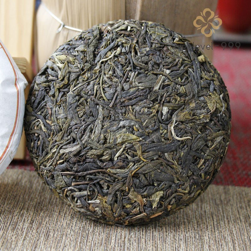 100g Ripe Pu'er Tea Cake Yunnan Dry Stored Menghai Ancient Tree Spring Compresse