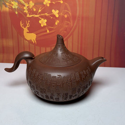 Vintage Chinese Yixing Purple Clay Teapot Zisha Ceremony Teaware Collection Art