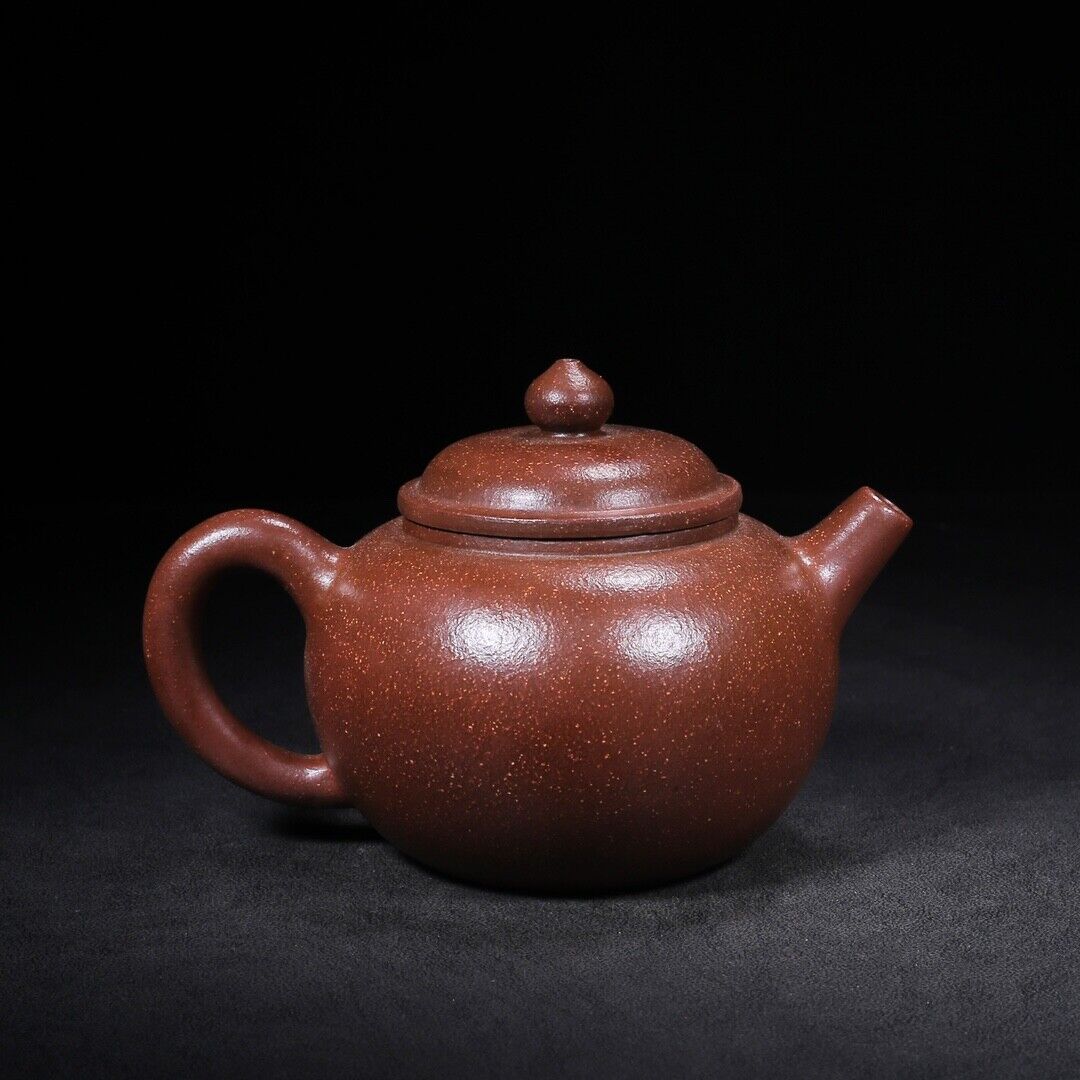 Chinese Yixing Zisha Clay Handmade Exquisite Teapot （潘壶 底款：吴云根）