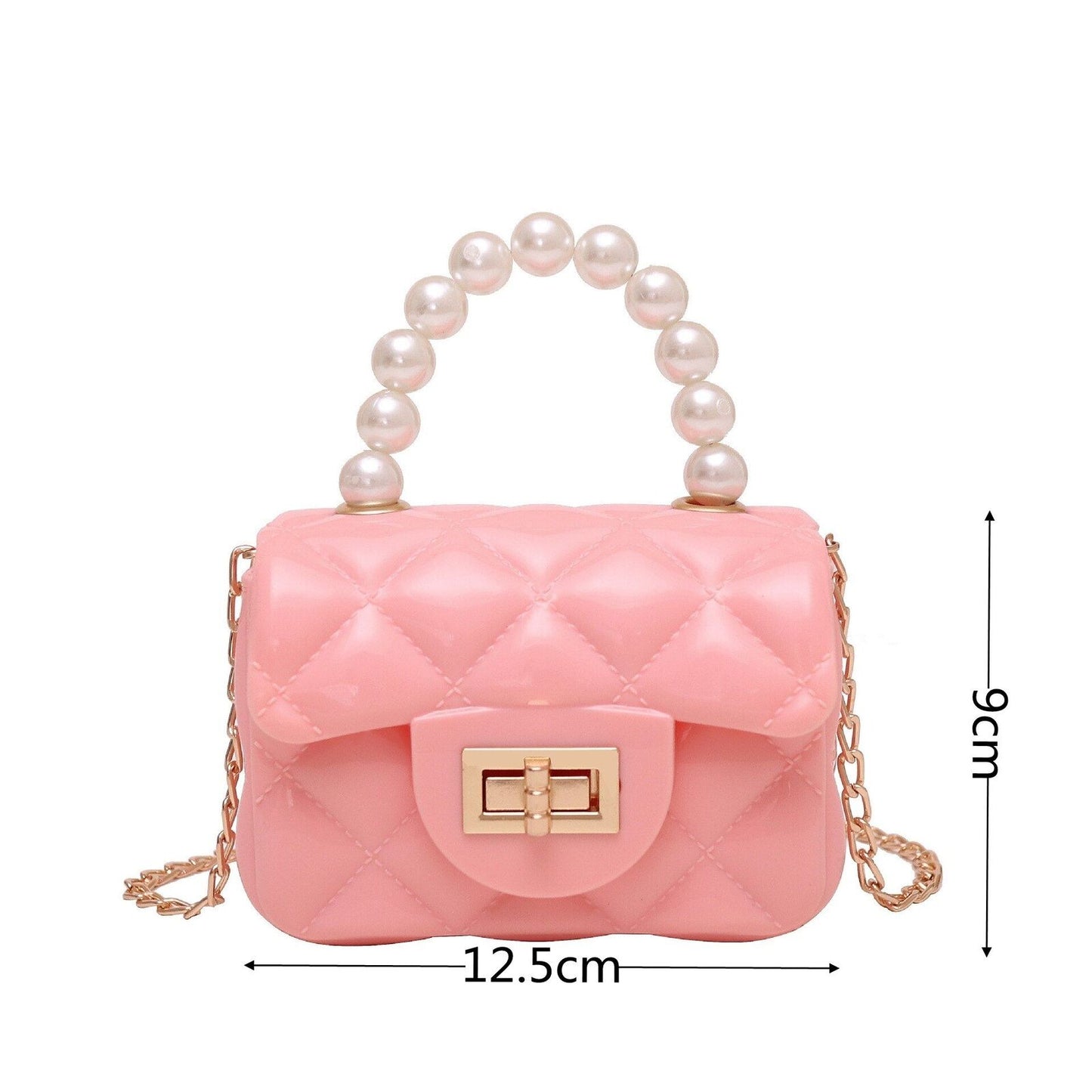 Handbag Synthetic Leather Small Shoulder Bags Cosmetic Little Square Chain Purse