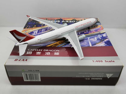 1:400 Phoenix CATHAY DRAGON AIRBUS 330-300 Airplane Diecast Aircraft Plane Model