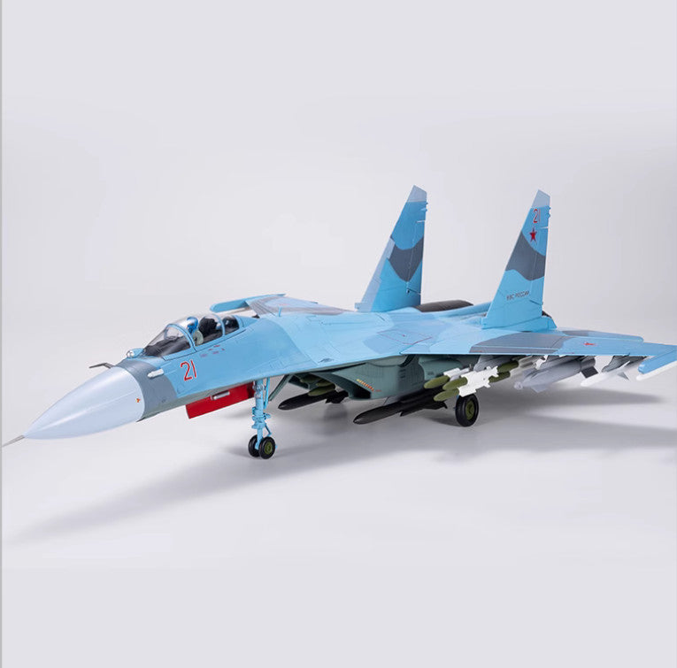1:32 72CM Sukhoi SU-27 Fighter Aircraft Diecast Military Airplane Plane Model