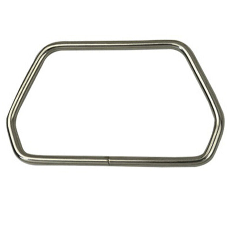 Hexagonal Trapezoid Metal Handle For Handbags Luggage Hardware DIY Bag Accessory