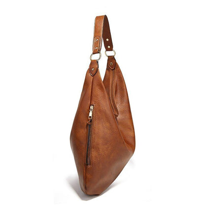 Synthetic Leather Handbag Shoulder Purse Large Messenger Bag Fashion 44*34*5 CM