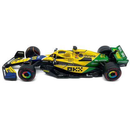 1/43 F1 McLaren MCL38 Model Car Diecast Toy Cars Monaco Grand Prix Oscar Piastri