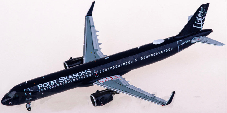 1:400 NG Model FOUR SEASONS AIRBUS A321neo Passenger Airplane Diecast Model