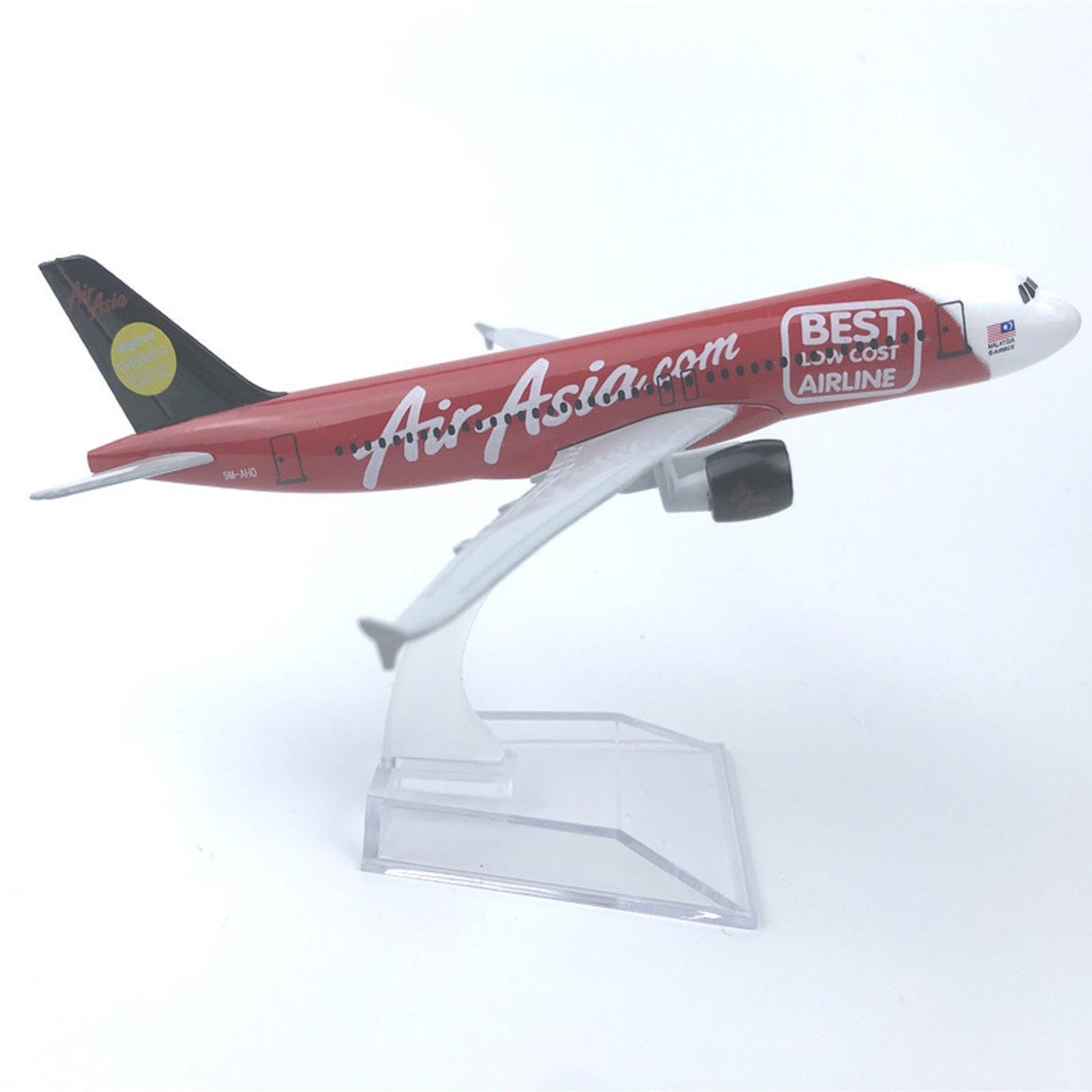 1:400 15cm Aircraft Asia 2007 A320 Best Alloy Plane Model Airplane Display Gift