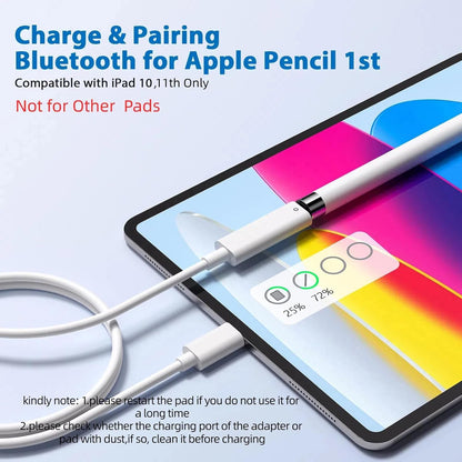 USB-C Pencil 1ST Generation Adapter 3FT Charging Cable for Apple Pencil Pen Lot