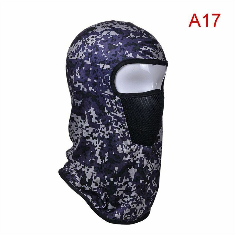 Full Face Cover Balaclava Hat Tactical Winter Cycling Sun Protection Scarf Warm