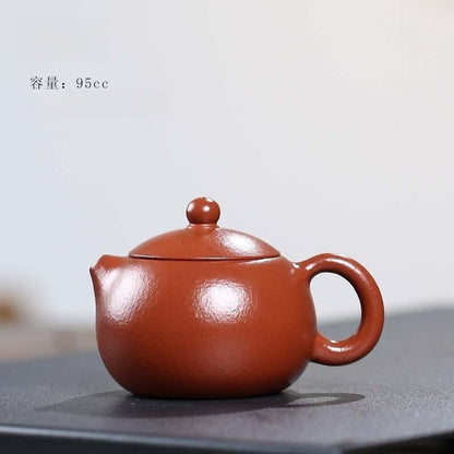 Mini Zisha Teapot Zhuni Pot Small Capacity Dahongpao Pocket Pot Tea Pet 90-140ml