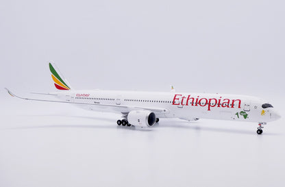 1:200 JC Wings Ethiopian Airlines Airbus A350-1000 Passenger Diecast Plane Model
