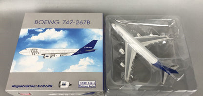 Phoenix for Rolls Royce for Boeing 747-200 N787RR Old painting 1/400 Plane Model