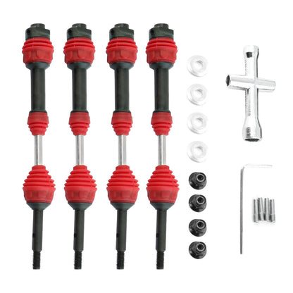 1/10 RC Front&Rear Drive Shafts For TRAXXAS Hoss/Rustler/Slash/Stampede 4X4 2wd