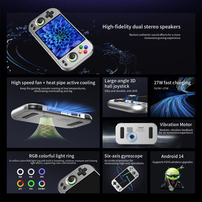 ANBERNIC RG 477M Retro Handheld Game Console Android 14 5300mAh RG477M Gifts 游戏机