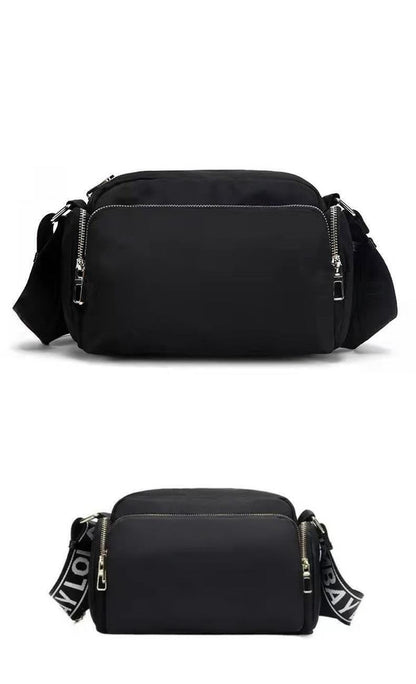 Waterproof Oxford Cloth Shoulder Bag - Simple Fashionable Women's Crossbody Bag