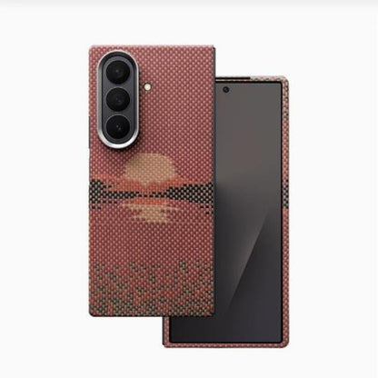 Samsung Zfold7 carbon fiber magnetic suction w26 anti drop protective cover (R）