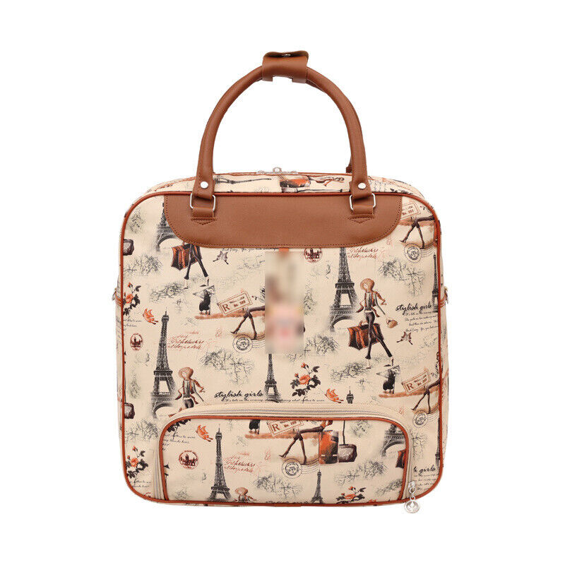 Women Holdall Hand Luggage Handbag Large Travel Duffle Bag Weekend Overnight