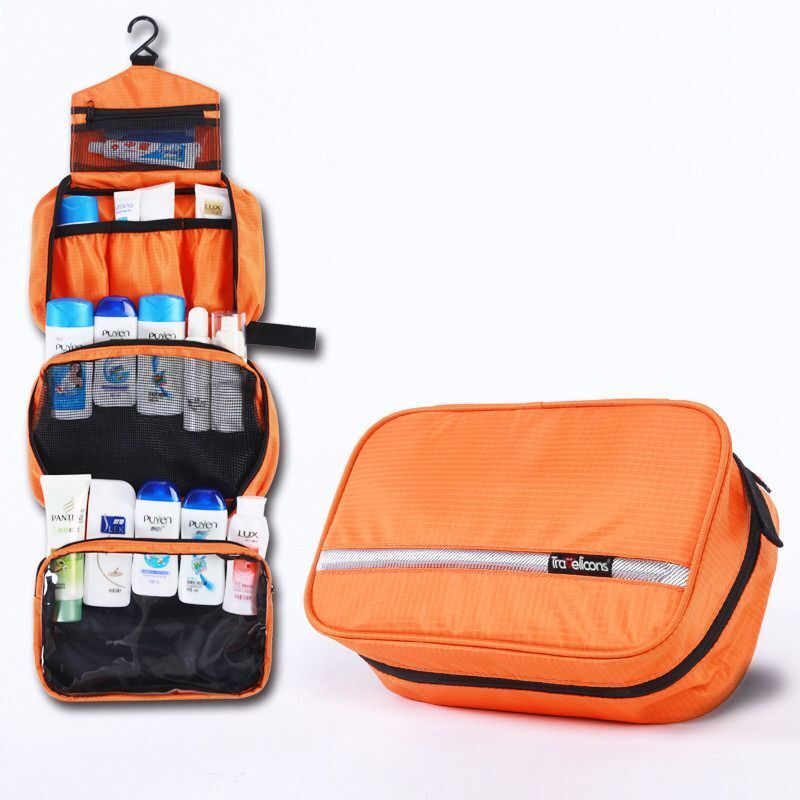 Large Waterproof Makeup Bag Travel Beauty Cosmetic Organizer Case Toiletry Pouch
