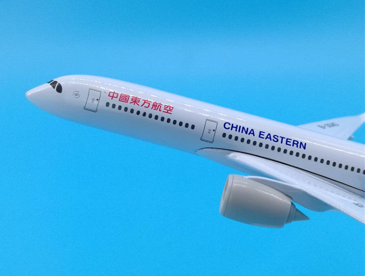 20CM CHINA EASTERN AIRBUS A350 Passenger Aircraft Plane Diecast Airplane Model