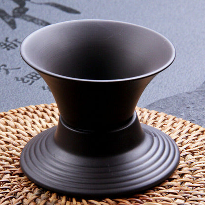 Tea Strainer & Holder Chinese Zisha Purple Clay Filter Net For Tea Accessories
