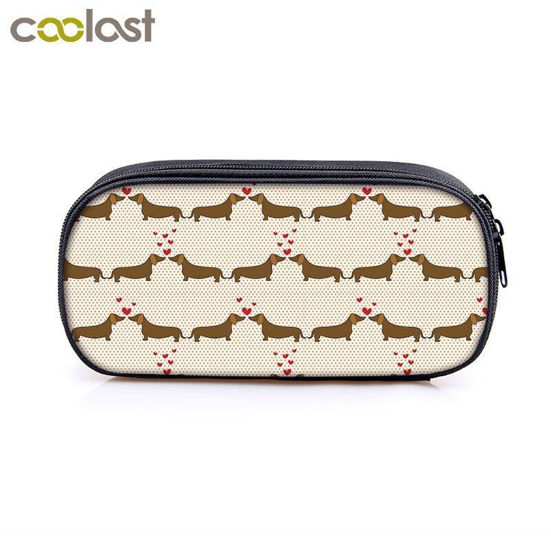 Dog Pencil Bag Stationary Bag Pencil Box School Supplies 24*11*7 CM Accessories