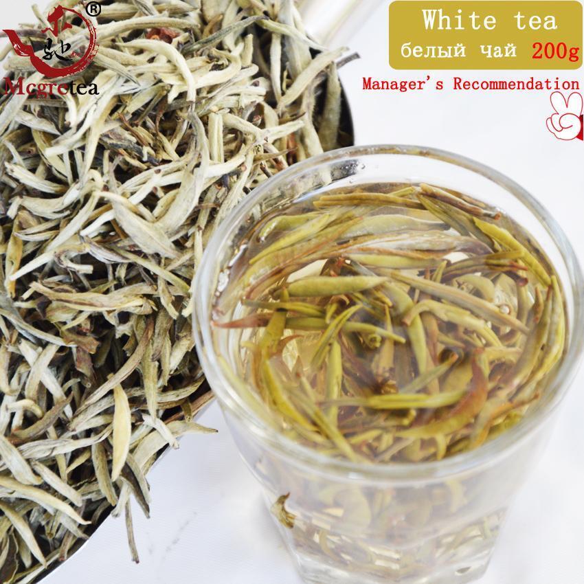 Blood Pressure Green Food 200g Silver Needle White Tea Baihao Yingzhen Conquer
