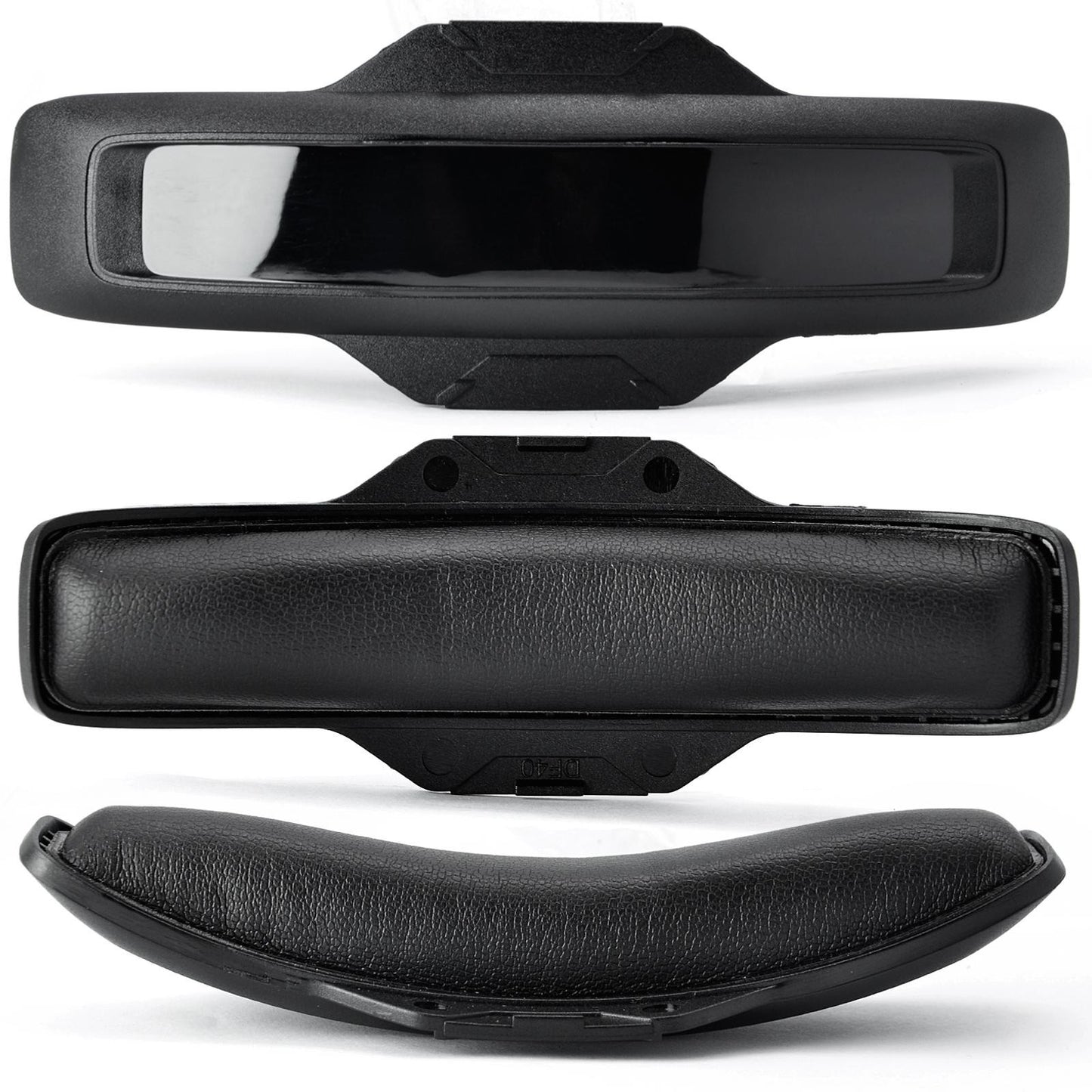 Black Headphone Leather Headband Cover For Logitech Astro A40TR Headset sh