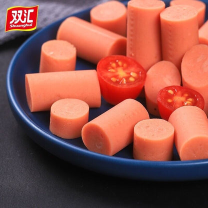 240g x2 Bags Shuanghui Ham Sausage Chinese Snack Food 中国双汇泡面拍档搭档火腿肠即食香肠零食小吃
