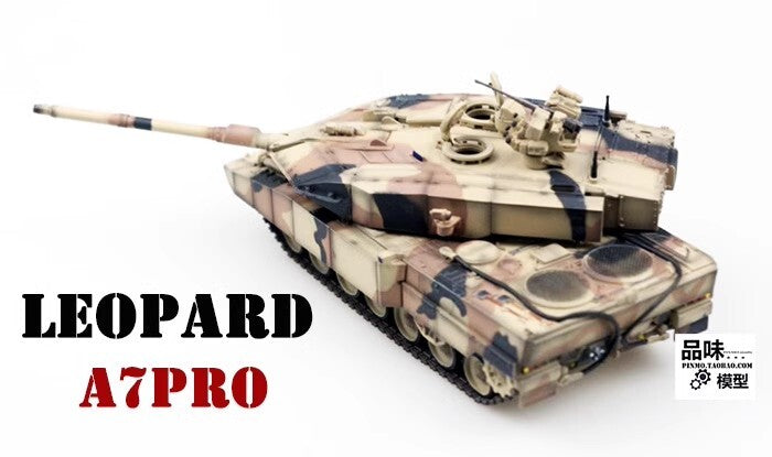 1/72 Panzerkampf German Army Leopard 2A7PRO Tank Sand Colored Finished Model
