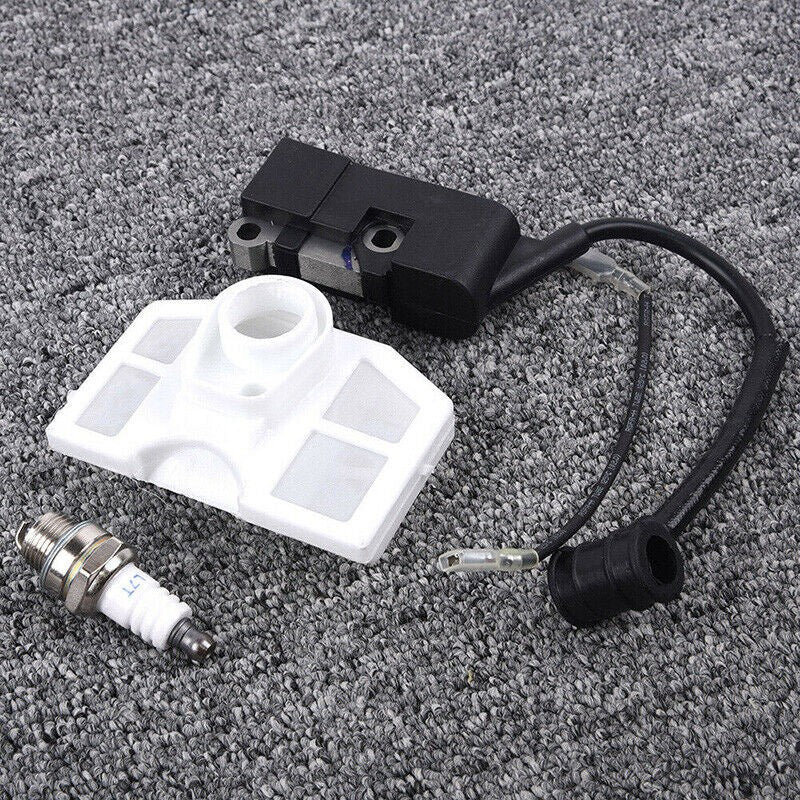 Ignition Coil Air Filter Kit For Chinese Chainsaw 4500 5200 5800 45cc 52cc 58cc