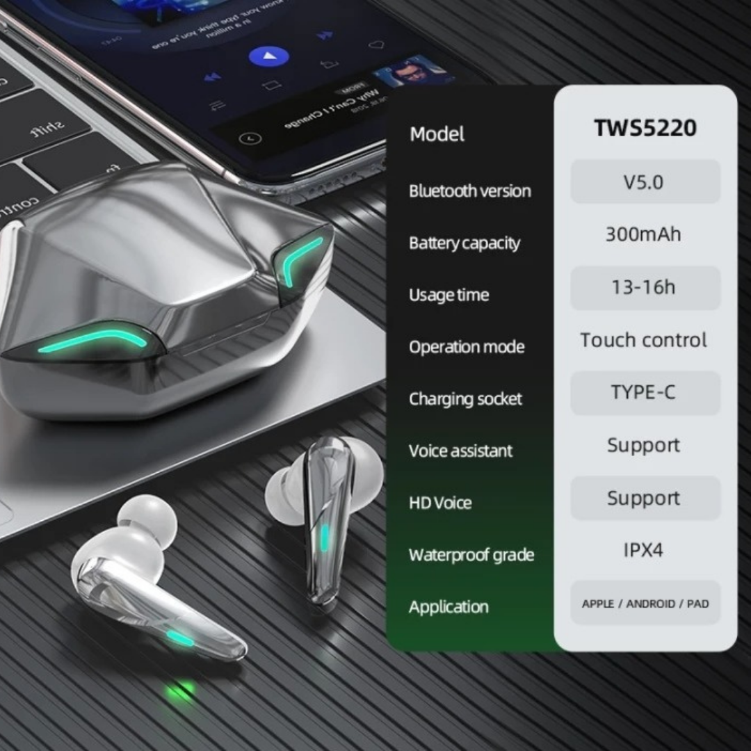 Bluetooth Earbuds for Phones Tablets Computers Wireless Earphone Waterproof USA