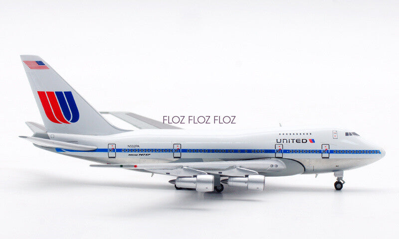 for JC Wings for United Airlines for Boeing B747SP N532PA Polished 1:400 Model