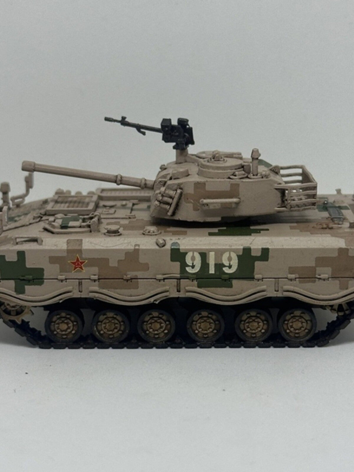 1/72 PLZ10 120mm self-propelled mortar tank model desert digital