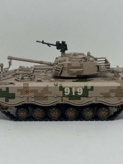 1/72 PLZ10 120mm self-propelled mortar tank model desert digital