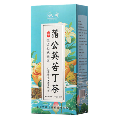 150g Dandelion bitters tea bag infusion tea health herbal tea honeysuckle tea